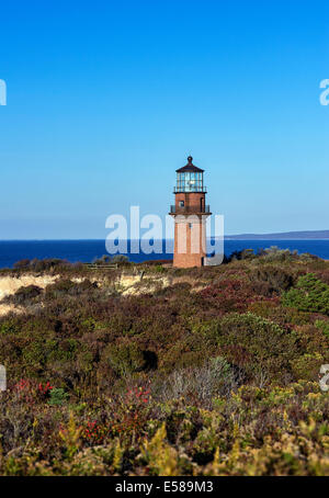 Gay Head Lighthouse, Aquinnah, Martha's Vineyard, Massachusetts, USA Stock Photo