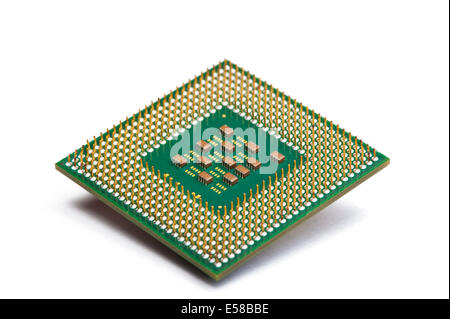CPU chip Stock Photo