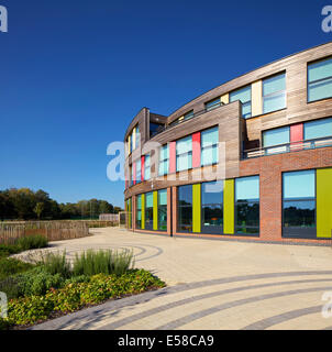 Exterior of Open Academy, Norwich, Norfolk Stock Photo