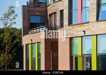 Exterior of Open Academy, Norwich, Norfolk Stock Photo