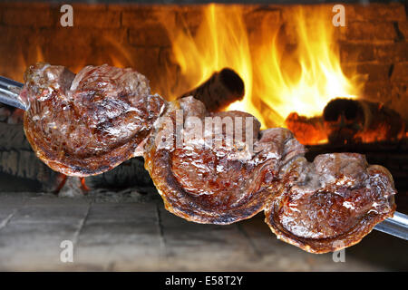 Picanha, traditional Brazilian barbecue. Stock Photo