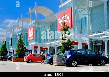 The Giltbrook retail park Nottingham england uk Stock Photo