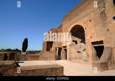 Italy, Rome, Palatine Hill, Domus Augustana Stock Photo