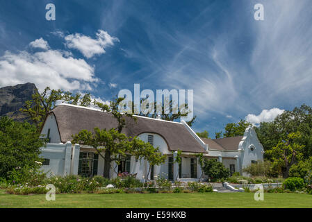 Anthonij Rupert Wines Manor House, L'Ormarins Wine Estate, Franschhoek, South Africa Stock Photo