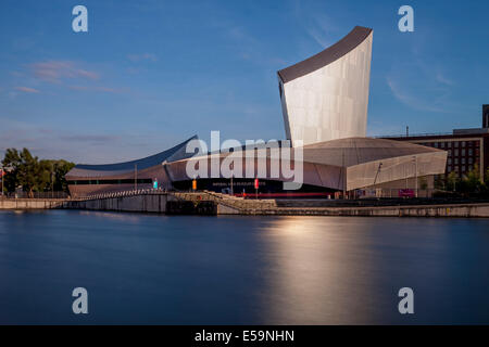 The Imperial War Museum North, Salford Quays, Manchester, England Stock Photo