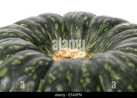 closeup of fresh sweet pumpkin, isolated on white Stock Photo