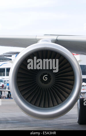 Jet engine inlet Stock Photo - Alamy