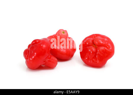 rose apples isolated on white Stock Photo