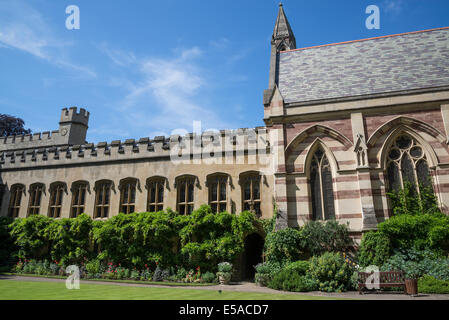 Front Quadrangle with the Chapel, Balliol College, Oxford, England, UK Stock Photo