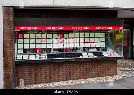 H Samuel jewelery shop Nottingham Stock Photo