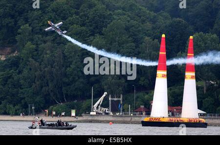 Gdynia, Poland 26th, July 2014 Red Bull Air Race Gdynia day 1st. Chellenger class qualifications. Credit:  Michal Fludra/Alamy Live News Stock Photo