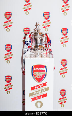 Arsenal 2014 winners hi-res stock photography and images - Alamy