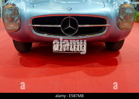 Front of a Mercedes 300SL. Stock Photo