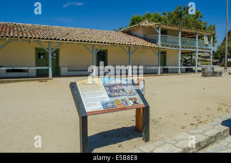 Monterey Custom House, Monterey California Stock Photo