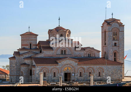 Plaosnik Or Saint Kliment Church In Macedonia Stock Photo