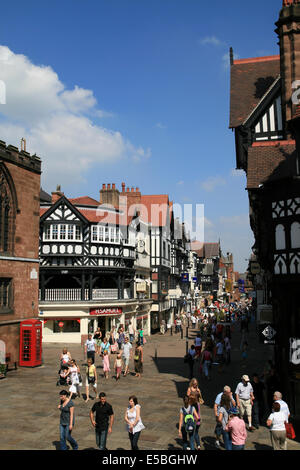 Eastgate Street Chester Cheshire England UK Stock Photo