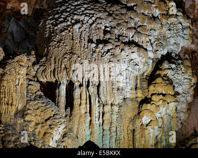 Tien Son Cave, also known as Upper Phong Nha Cave, located in the Phong Nha National Park, Quang Binh Province, Vietnam Stock Photo