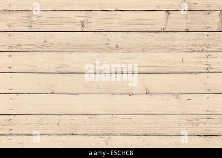 Beige colored old wooden wall background photo texture Stock Photo