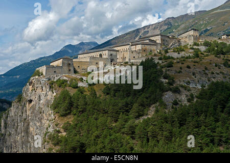 Fort Victor-Emmanuel, Barrière de l'Esseillon, near Aussois, Rhône-Alpes, France Stock Photo