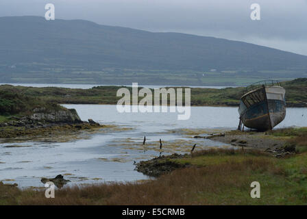 Landscape near Schull, West Cork, Ireland Stock Photo