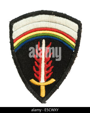 World War Two Supreme Headquarters Allied Expeditionary Force (SHAEF) Shoulder Sleeve Insignia Stock Photo