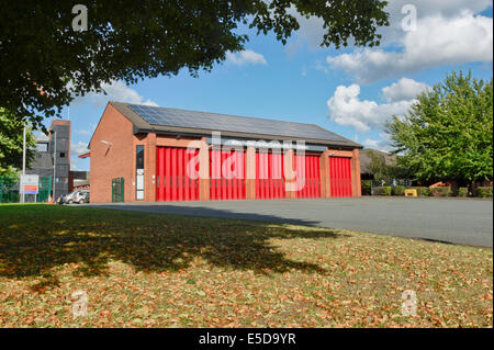 Manchester Central Fire Station located on Thompson Street in New Cross on the fringes of the city centre. Stock Photo