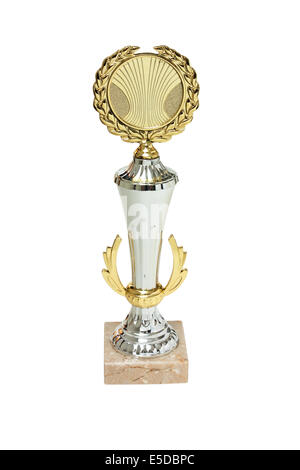 sports awards isolated on a white background Stock Photo