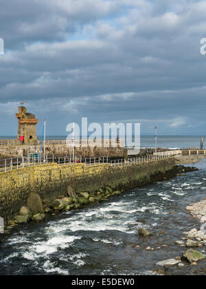 Lynmouth Harbour, North Devon Stock Photo