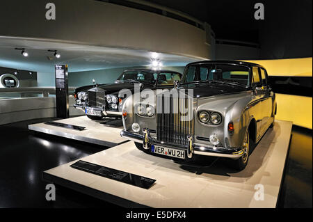 Rolls-Royce Phantom VI from 1972, BMW Museum, Munich, Upper Bavaria, Bavaria, Germany Stock Photo
