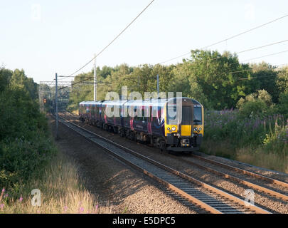 The Manchester airport to Edinburgh express Stock Photo