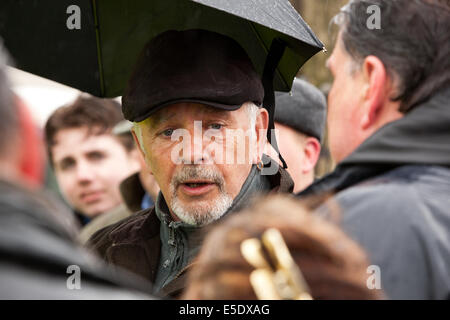 David Essex on film set of Traveller Stock Photo