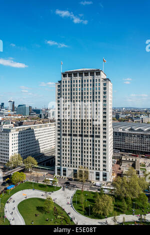 Shell Centre, in London, is one of the two 'central offices' of oil major Shell (the other is in The Hague). Stock Photo
