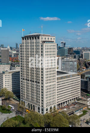 Shell Centre, in London, is one of the two 'central offices' of oil major Shell (the other is in The Hague). Stock Photo