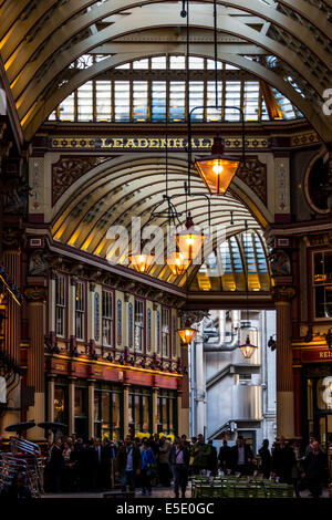 Leadenhall Market is a covered market in London, located on Gracechurch Street in the historic City of London.