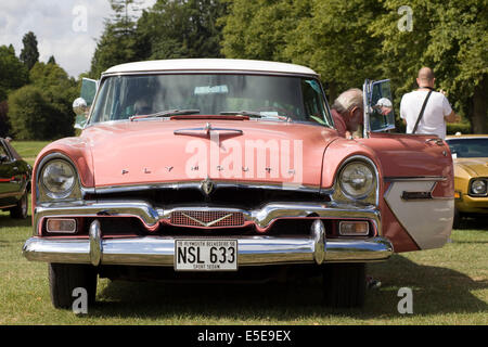 Classic 1956 Plymouth Belvedere car Stock Photo