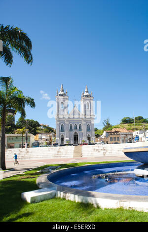 Church of Good Jesus of the Martyrs in the Praca dos Martirios, Old colonial centre of Maceio, Alagoas, Brazil Stock Photo