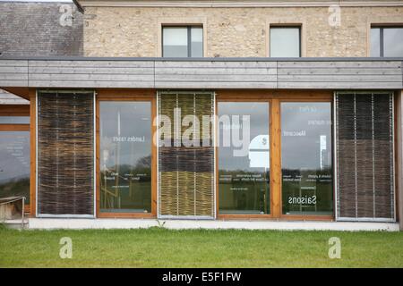 france, Basse Normandie, manche, voyage dans les maisons de pays du smvv, pays saint lois, maison des marais des ponts d'ouve, Stock Photo