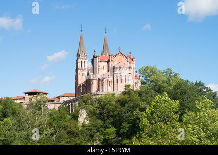 Our Lady of Covadonga, Asturias, Northern Spain, Europe Stock Photo