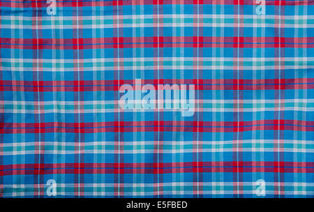 Checkered shirt textured Stock Photo