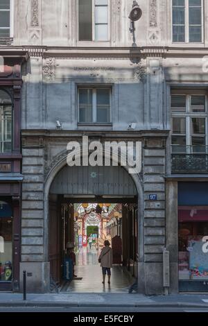 Passage des Princes, Paris Stock Photo