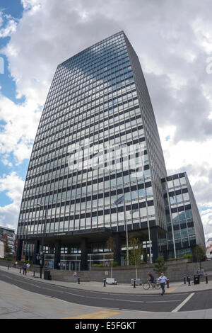 Cooperative Insurance services ( CIS ) building in Miller Street Manchester. Built 1962  and refurbished 40 years later. Stock Photo