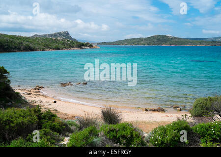 Beach in Caprera island, La Maddalena, Sardinia, Italy Stock Photo