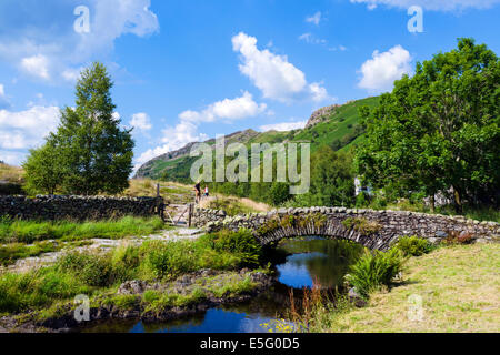 English Lake District. Watendlath Beck, Borrowdale, Lake District National Park, Cumbria, England, UK Stock Photo