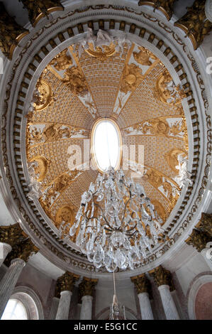 Marble Hall, Sanssouci Palace, Potsdam, Brandenburg, Germany Stock ...