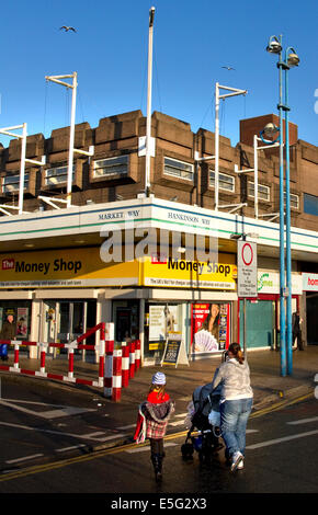 Salford Shopping precinct, Salford, Greater Manchester. UK Stock Photo