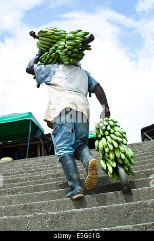 Choco is one of the thirty-two departments of Colombia, is located in the country, in the northwest of the Colombian Pacific. Un Stock Photo