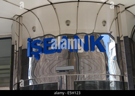 ISBank Turkish bank City of London Stock Photo