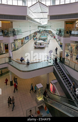 Interior of Buchanan Gallery shopping mall, Buchanan Street, Glasgow, Scotland, UK Stock Photo