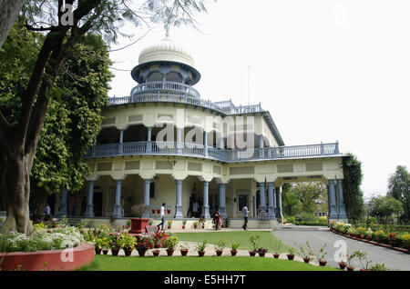 The Anand Bhavan or Swaraj Bhavan. The residence of Nehru-Gandhi family, Allahabad, Uttar Pradesh, India Stock Photo