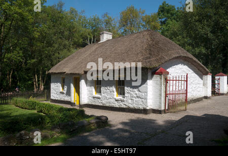 Corradreenan Farm; Ulster Folk Museum; Belfast; Northern Ireland Stock Photo